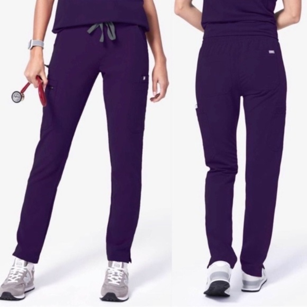 Figs Yola size medium scrub pants Purple